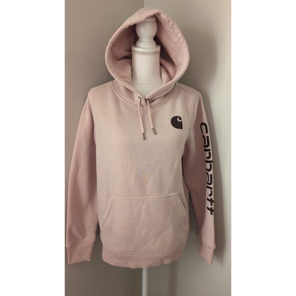 Carhartt Tops - Carhartt pink hoodie sweatshirt